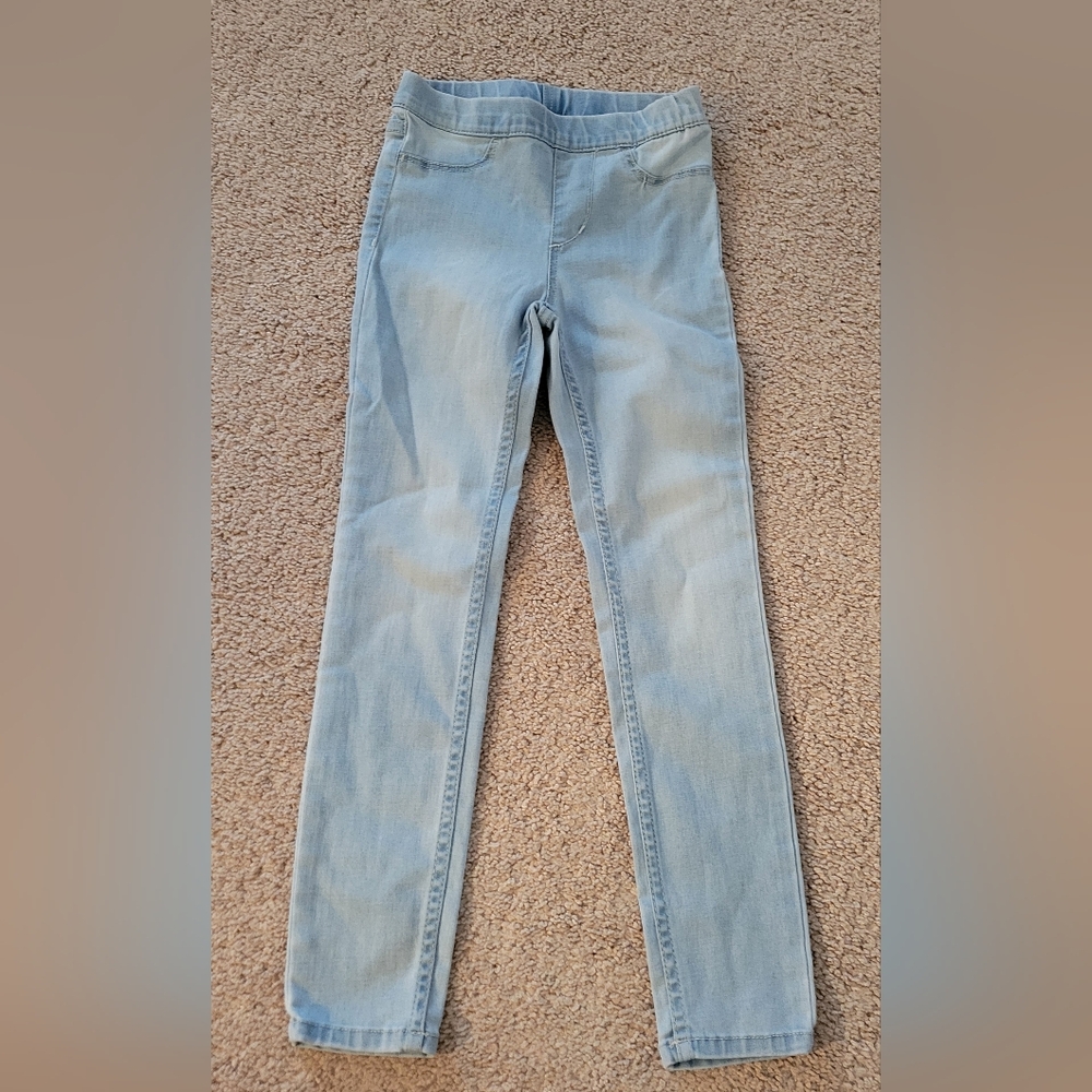 Girls jean leggings